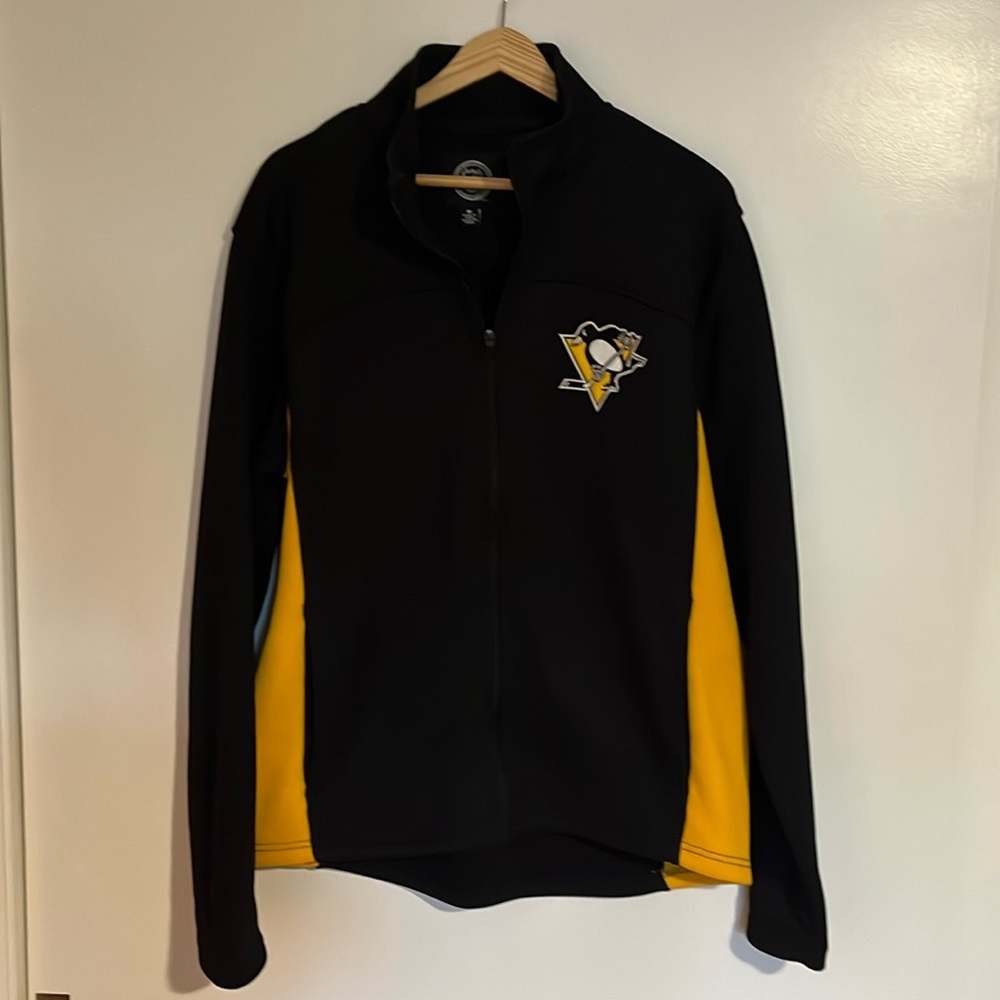 Pittsburgh Penguins NHL Fleece Lined Jacket Medium